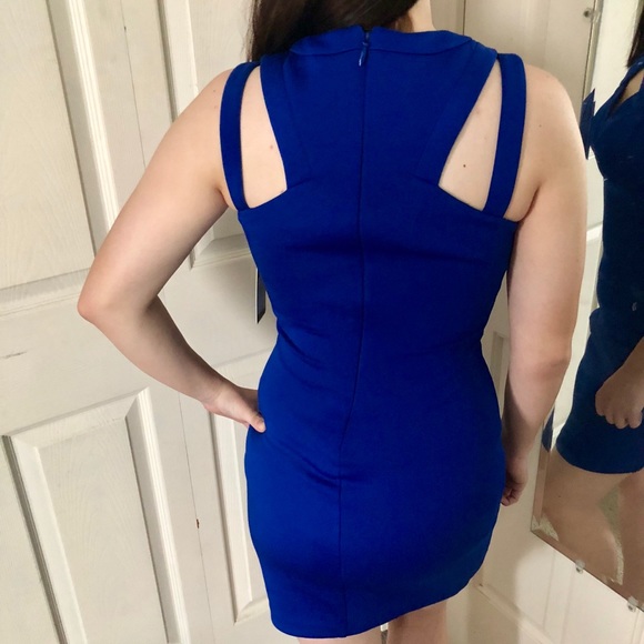 Guess Blue Bodycon Dress 💎 - Picture 2 of 5
